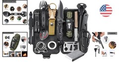 24-in-1 Emergency Survival Toolkit: Essential Gadget for Outdoor Adventures