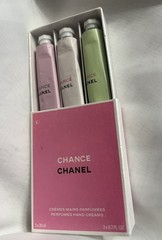 open box Chance Chanel perfumed hand creams
