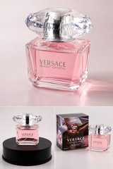 VERSACE BRIGHT CRYSTAL Eau De Toilette EDT Spray 3.0 floz 90ml NOS Box Munched