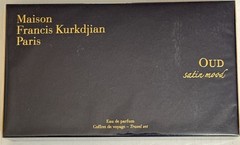 Maison Francis Kurkdjian Unisex Oud Satin Mood Gift Set 11ML X 5 + Travel Case