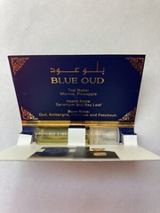 Nusuk Blue Oud 0.12 oz 3.5 ml EDP Spray Deluxe Mini Travel Sample Vial