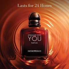 Cologne for Men Armani Beauty Stronger With You Parfum 1.7 Fl Oz Woody Ambery
