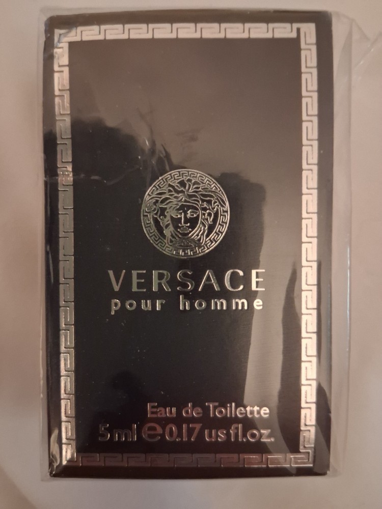Versace Pour Homme Eau de Toilette Spray Sample Size 0.17 fl oz