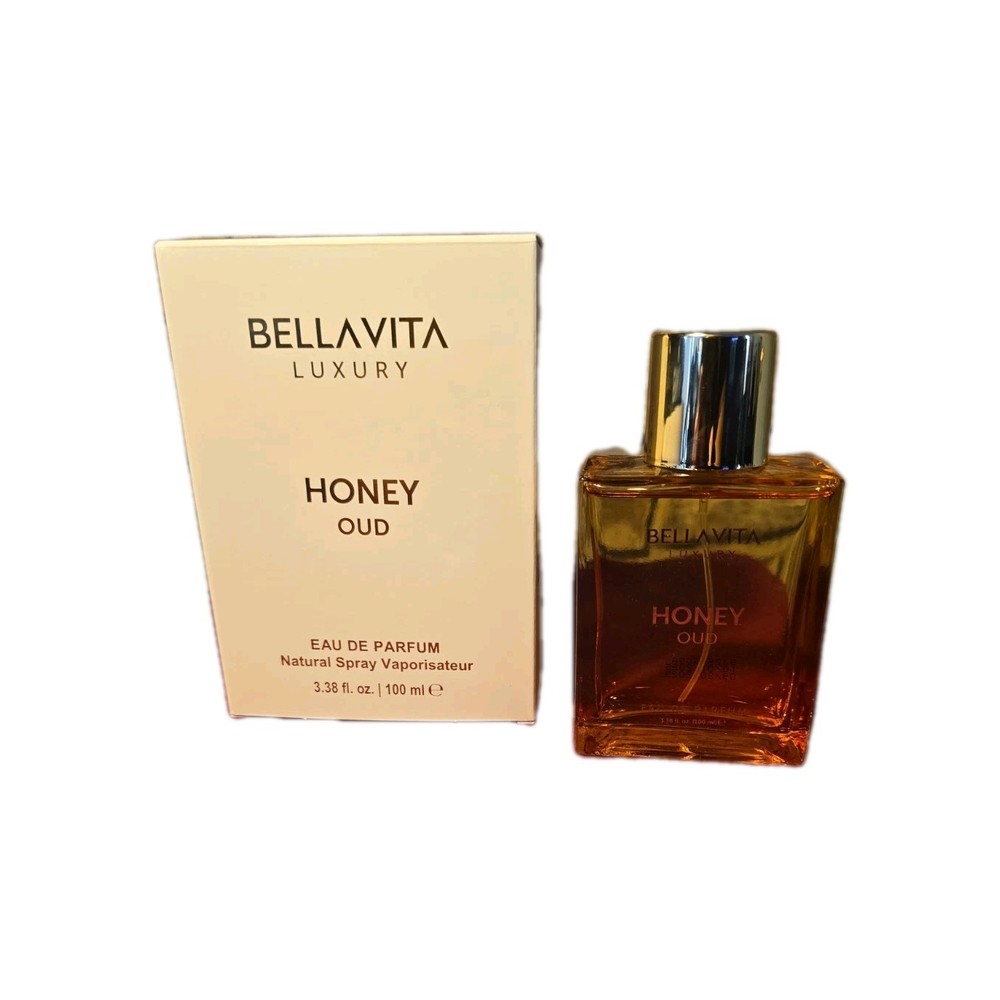 Bellavita Luxury Honey Oud Eau de Parfum 3.38 Oz Unisex Fragrance New