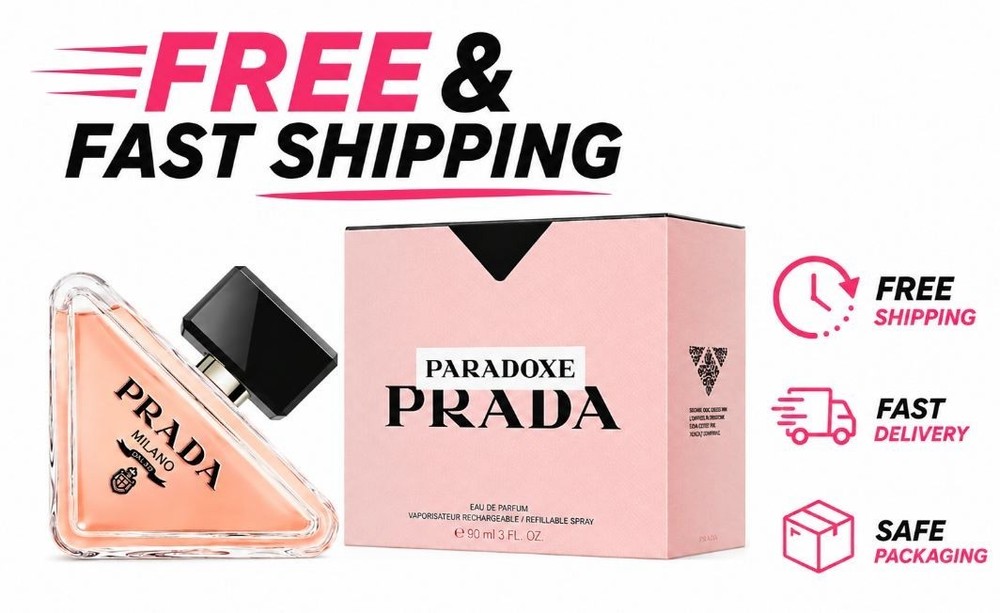 PRADA-Paradoxe by Prada EDP 3.0oz/90ml Spray Perfume for Women New In Sealed Box