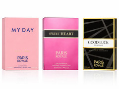 Paris Royale for Women Pack of 3 EDP Bundle- 3.4 FL. OZ each