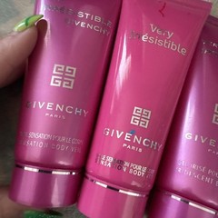 LOT OF 4** Givenchy Very Irresistible Sensation Body Veil 2.5oz. & Bath Gel 2.5