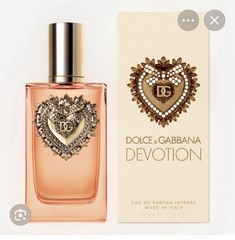 Dolce & Gabbana Devotion Eau de Parfum Spray 3.3 oz 100 ml Women Fragrance New