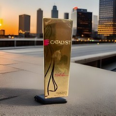 Halston Catalyst Eau De Toilette spray 1.7 Oz Perfume Spray Vintage sealed box