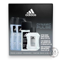 Adidas Dynamic Pulse 4 Piece Gift Set
