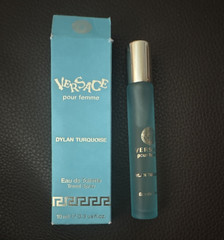 Versace Dylan Turquoise Eau de Toilette Spray 0.3 fl oz Travel Size