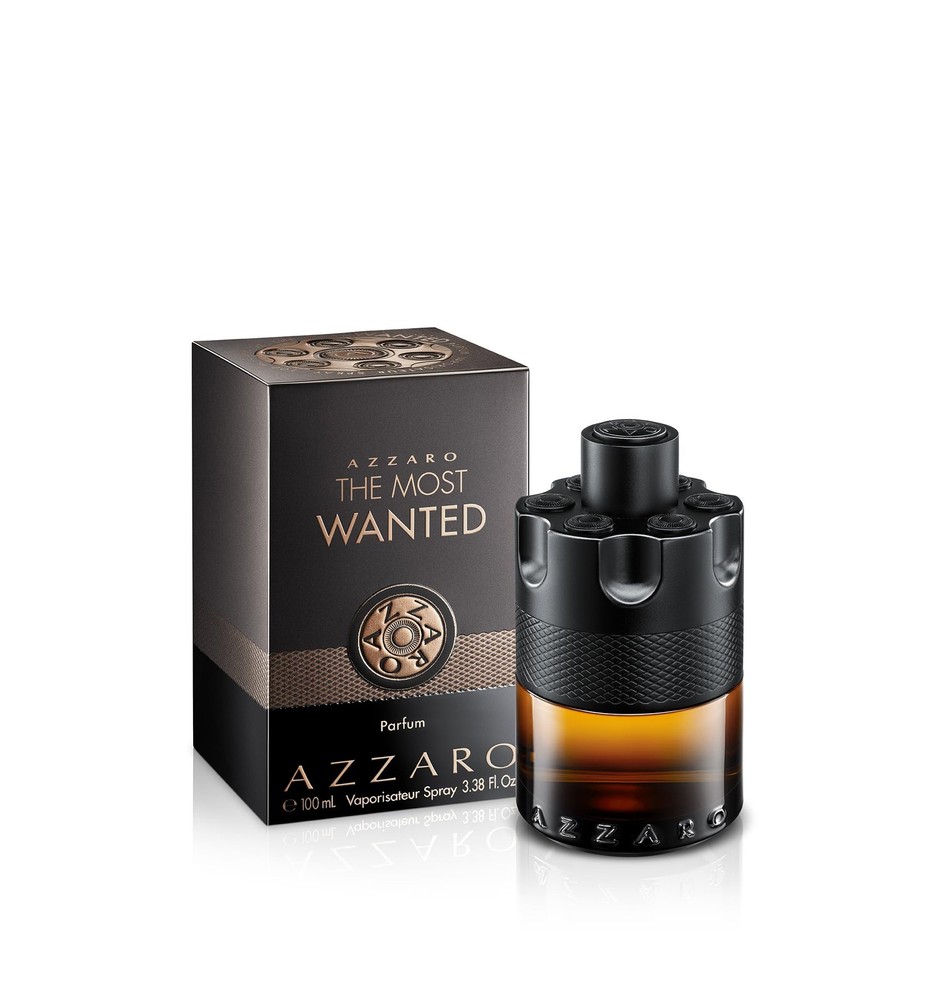 Azzaro The Most Wanted Parfum – Intense Mens 3.38 Fl Oz (Pack of 1), Black