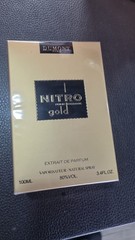 Dumont Nitro Gold Extrait De Parfum for Men 3.4 fl oz New In Box