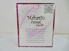 LATTAFA PERFUMES MAHASIN CRYSTAL VIOLET 2-PIECE SET FOR WOMEN, (3.4 OZ)