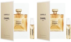 CHANEL GABRIELLE EDP Original 1.5ml .05fl oz x 2 PERFUME SPRAY SAMPLE VIALS