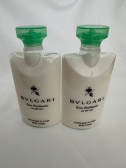 BVLGARI Eau Parfumee au the Vert 2 Trave Body Lotions 2.5 oz READ DESCRIPTION