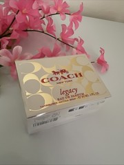 Coach New York Legacy Eau De Parfum Perfume 30ml / 1oz Sealed New Fast Ship