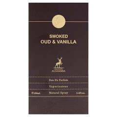 Smoked Oud & Vanilla Men’s Fragrance – 3.4 oz EDP Spray, Long-lasting Scent