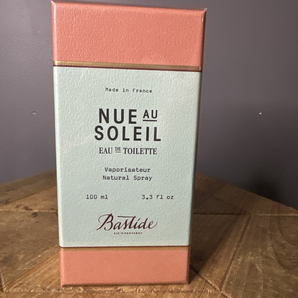 Bastide Nue Au Soleil Eau De Toilette Vaporisateur Natural Spray 3.3 Oz. NEW