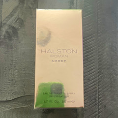 Halston Woman Amber Eau de Toilette Spray, Regular Size 1.7 fl oz Amber