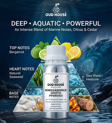 perfumeOud House MMegamaree Oorto Ppariisii Perfumery Oil 3.4 fl oz Marine Aquat