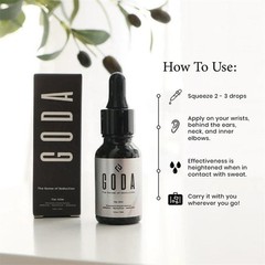 GODA For Him Pheromones Cologne for Men Infused with Real Pheromones 0.5oz/15ml