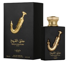 Lattafa Pride Ishq Al Shuyukh Gold for Unisex Eau de Parfum Spray, 3.4 Ounce