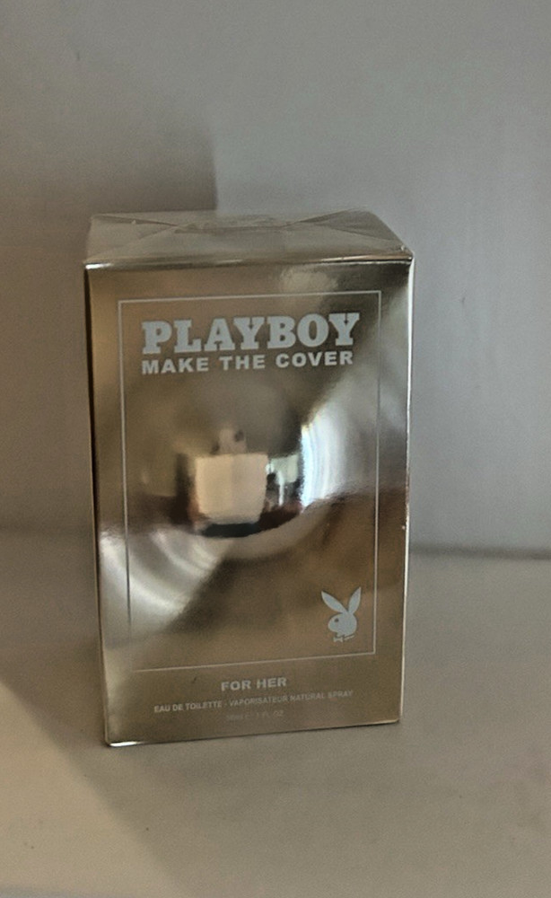 PLAYBOY MAKE the COVER For Her EDT 1.0oz/30ml~Spray~NWB~Sealed~RARE