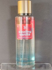 Victoria’s Secret SIZZLING VANILLA Fragrance Mist 8.4 oz Coconut Mango Lmtd Edt.