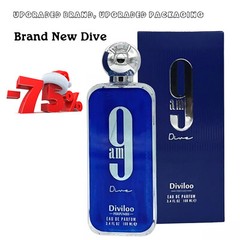 9 am Dive by Unisex Upgraded new packaging Diviloo 3.4 oz EDP Cologne Perfume