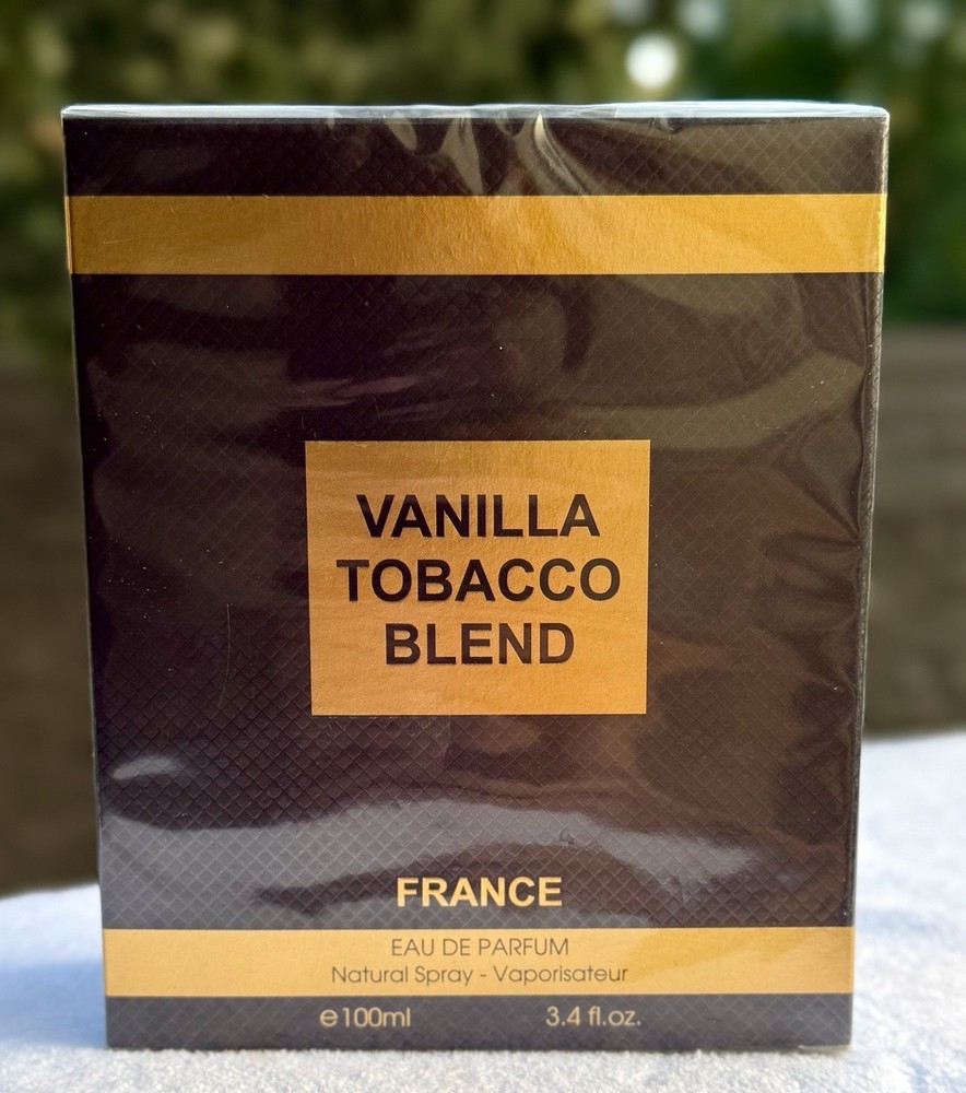 Vanilla Tobacco Blend by Fragrance Couture 3.4Oz EDP Sealed/ New