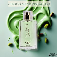 Al-Rehab Choco Musk Pistachio Eau de Parfum for Women & Men – 50ml Hot Sale New