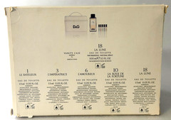 D&G LA LUNE 18 Eau De Toilette Spray 3.3 oz /Collection Vial Set/Vanity Case