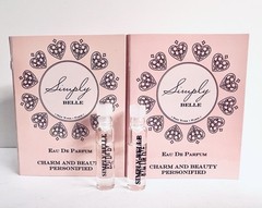 Exceptional Parfums Simply Belle Eau de Parfum Samples Set x2