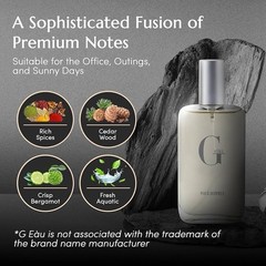 Parfums Belcam G eau Eau de Toilette Spray 3.4 fl oz Spices Cedar Aquatic