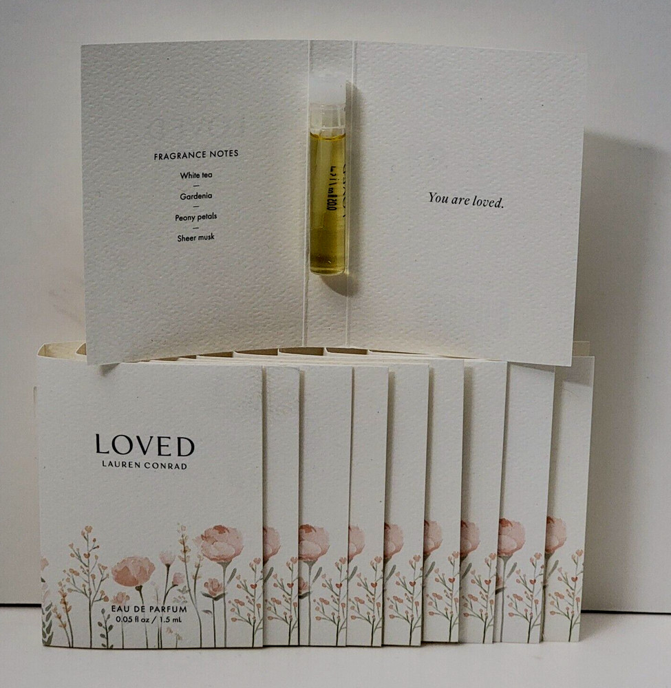 LAUREN CONRAD LOVED EAU DE PARFUM 0.05 fl oz SPLASH (10 Vials for Woman)