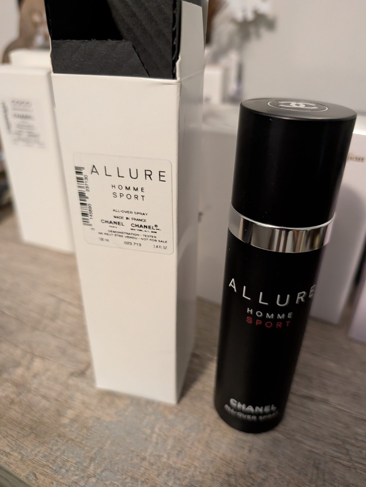 Chanel ALLURE HOMME SPORT All-Over Spray 3.4oz Unused Brand New Free Shipping
