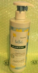 KLORANE BEBE LAIT DE TOILETTE 500 ml 16.9 oz no-rinse baby cleansing lotion