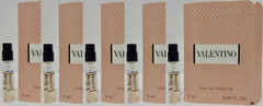 5 Samples Vials Valentino for Women 0.06 oz 2 ml EDP NEW ON CARD