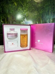 CLARINS PAR AMOUR TOUJOURS 50ML EDT SPRAY/ ALL ROSY 200ML SHOWER GEL(GIFT SET)