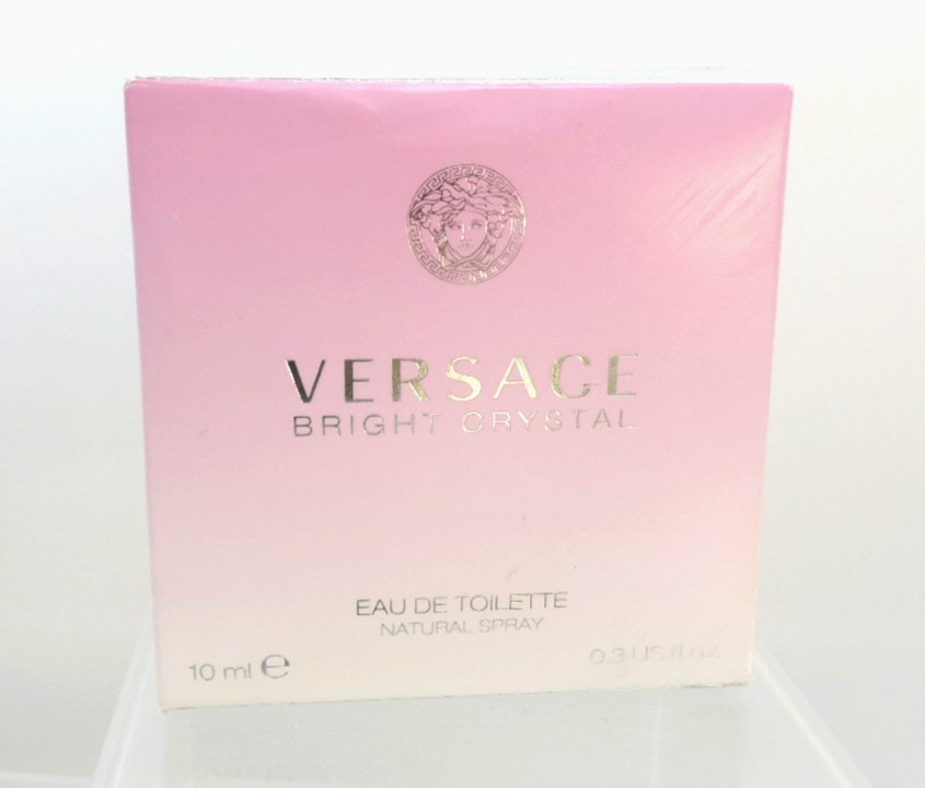 Versace Bright Crystal Eau de Toilette 0.3 Fl Oz / Open Box