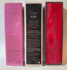 Lot of 3 Victoria’s Secret Eau De Parfum 7ml/ 0.23 oz Mini Travel Perfume spray