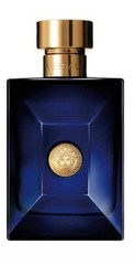 VERSACE POUR HOMME DYLAN BLUE EDT 3.4 OZ FOR MEN WITH CAP (NEW IN WHITE BOX)