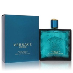 Versace Eros by Gianni Versace 6.7 / 6.8 oz EDT Cologne for Men New In Seal Box