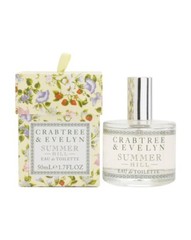 Crabtree & Evelyn Eau De Toilette Spray Perfume SUMMER HILL EDT 1.7 Oz New