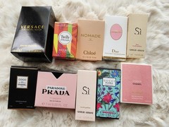 Lot of Ten High End Luxury Perfume. Travel Size Random Men Women, brand New