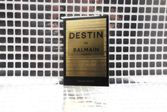 Balmain Destin Eau de Parfum Spray 0.05 Fl Oz / 1.5ml SAMPLE VIAL ON PROMO CARD