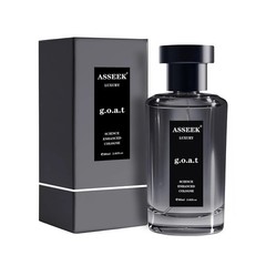 ASSEEK G.O.A.T Eau de Parfum Spray for Men 80 ml2.82 fl oz, Luxury Woody Fougere