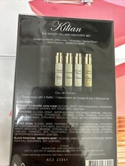 Kilian The Woody Cellars Discovery Eau De Parfum Set, 4 x 0.25oz / 7.5mL, NIB