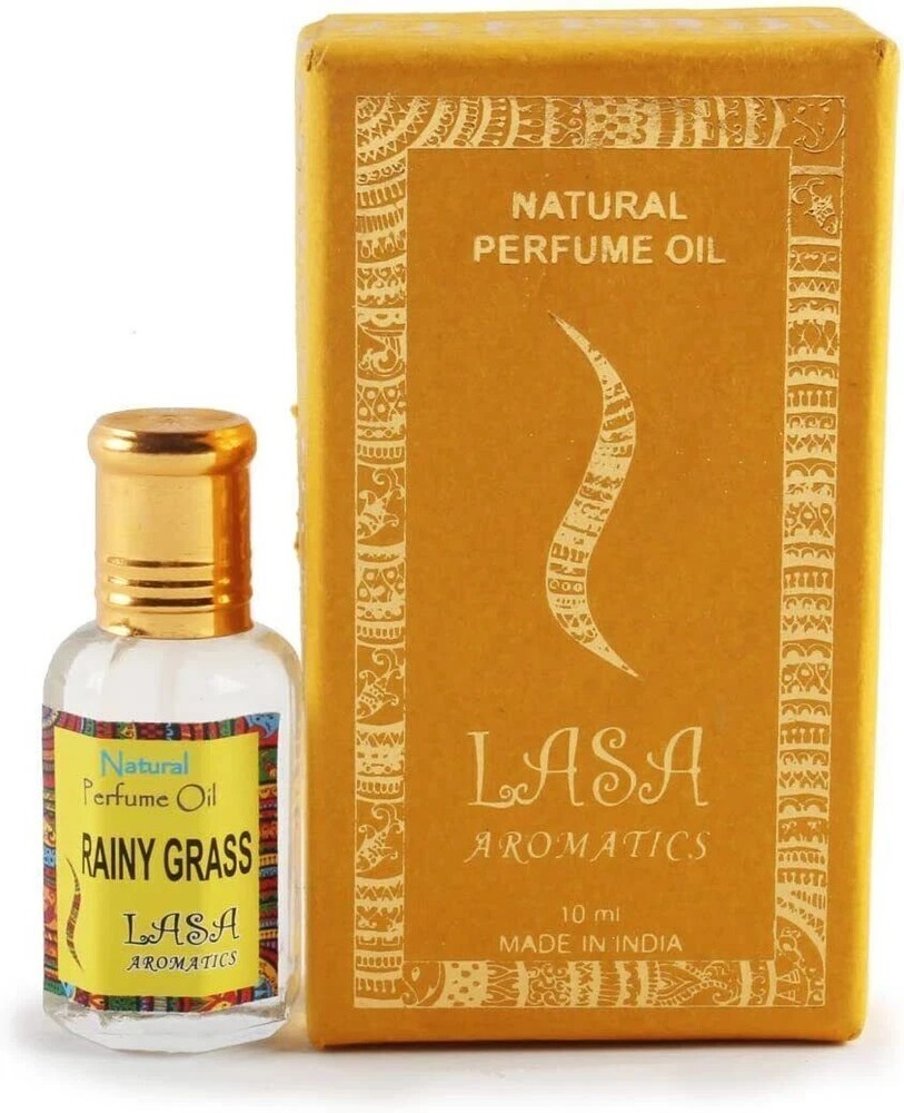 Lasa Aromatics Natural Perfume Rainy Grass Fragrance Scented Perfume Oil – 10 ml
